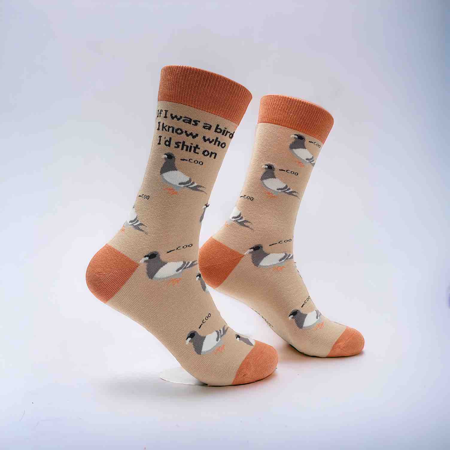 Shoc Joc Men's Socks | If I was a bird