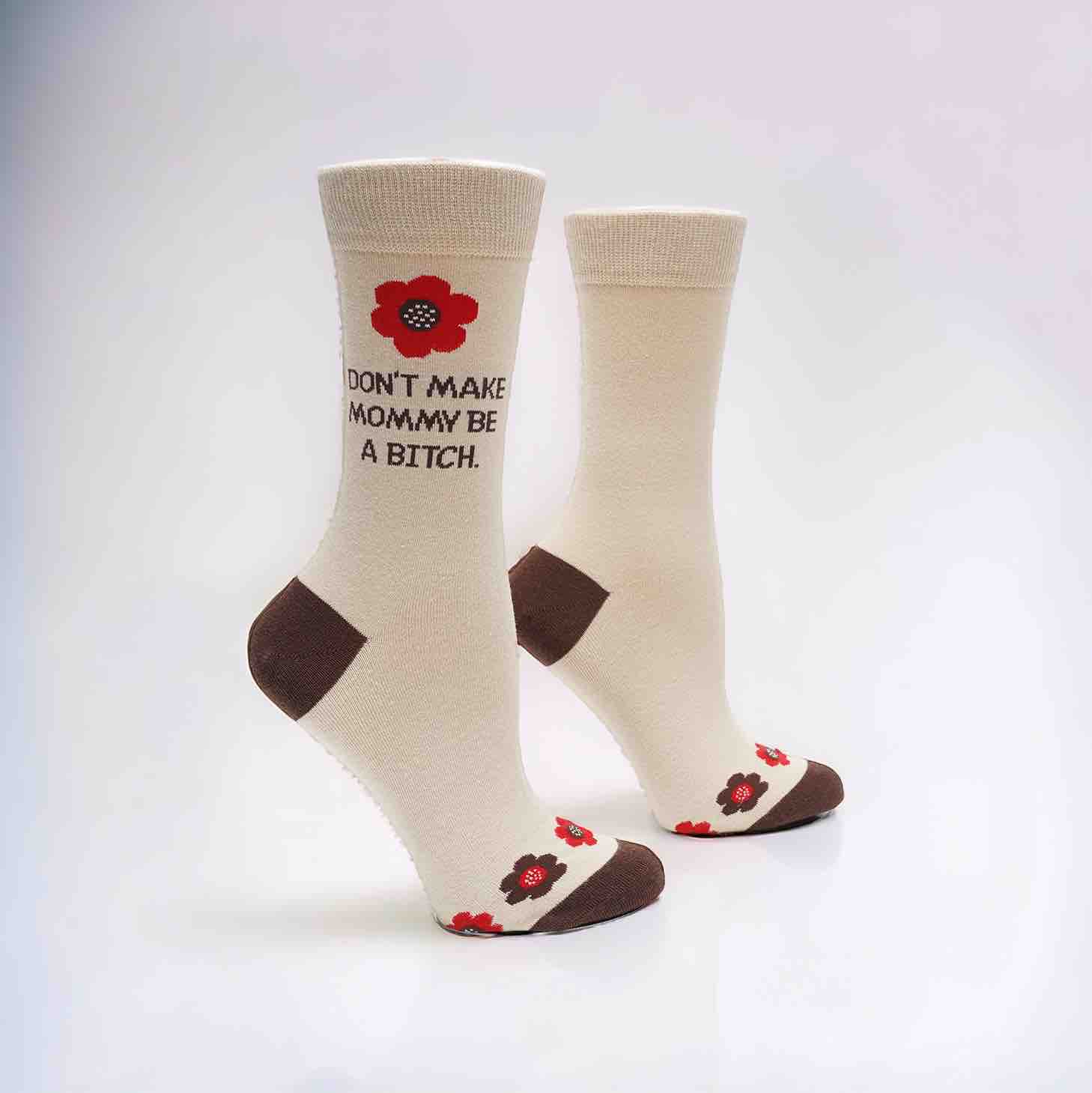 Shoc Joc Women's Socks | Don't Make Mommy