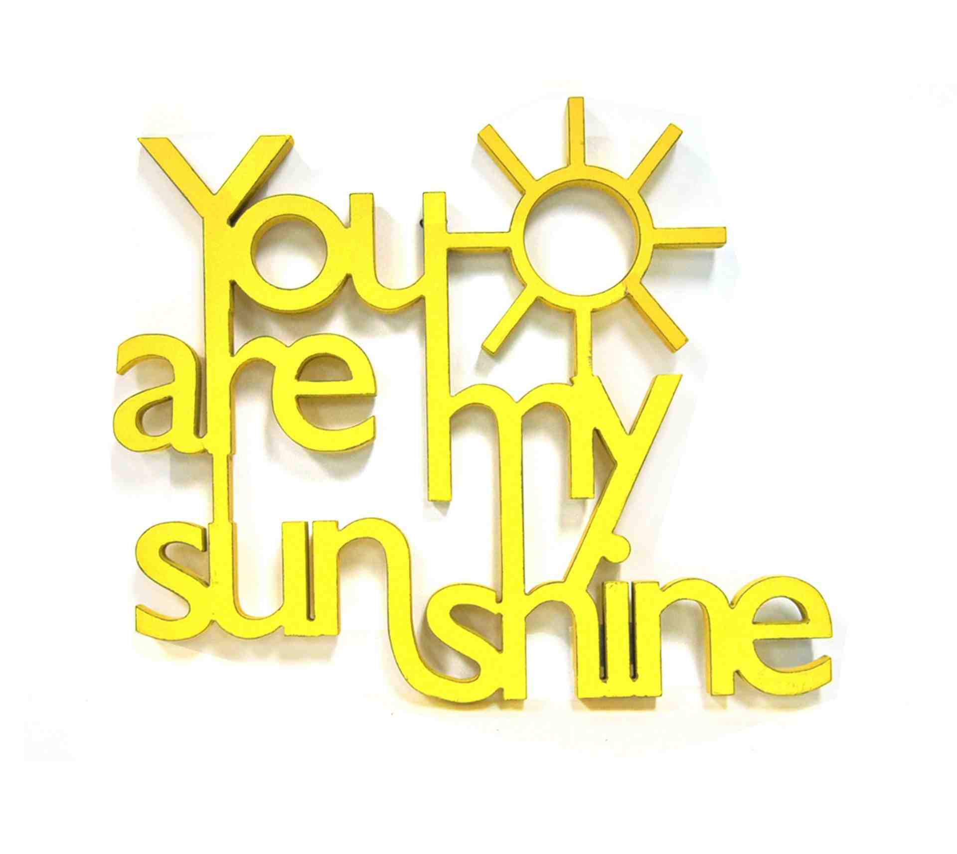 Wall Sign | You Are My Sunshine