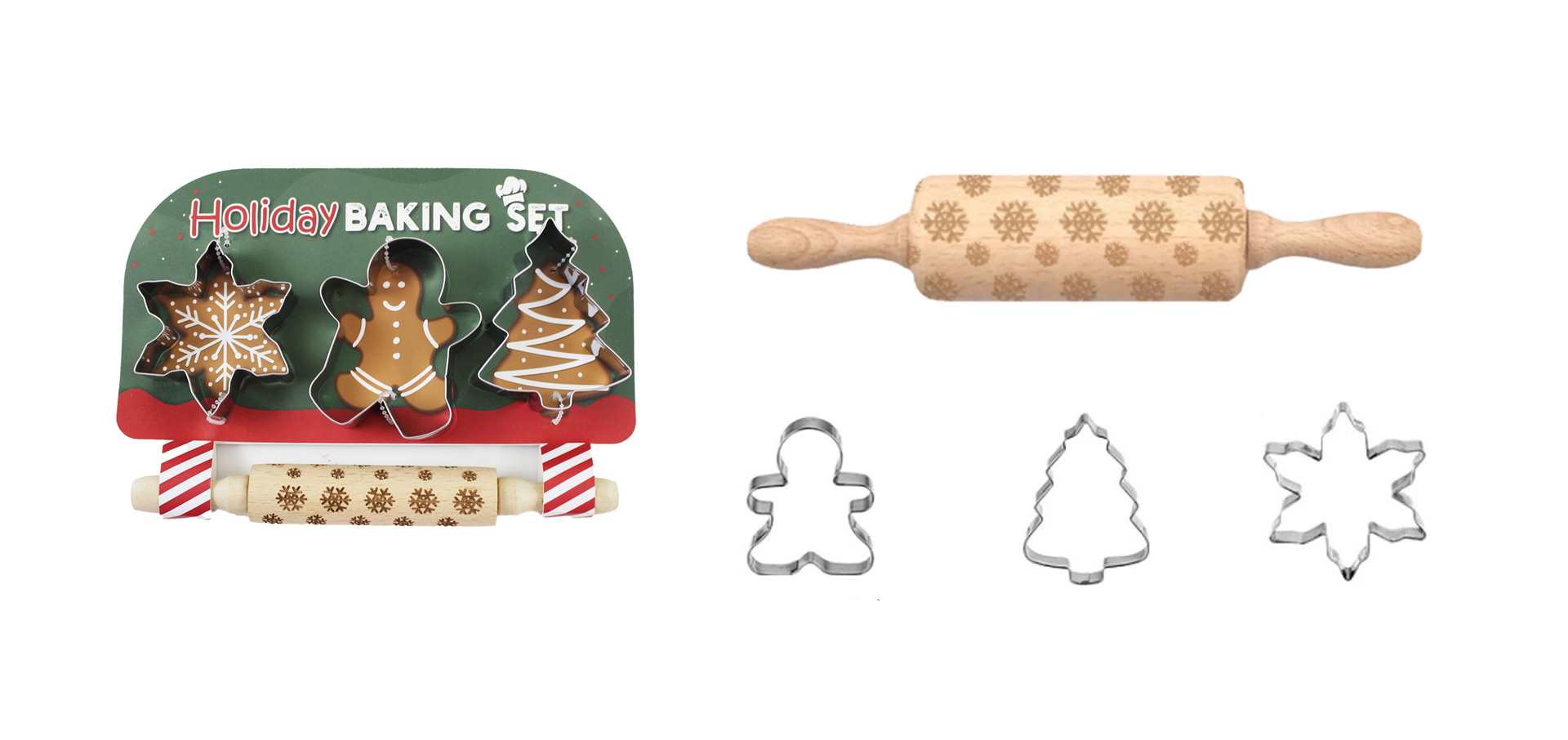 Holiday Cookie Baking Set