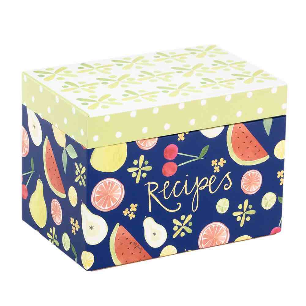 Recipe Card Box | Fruit