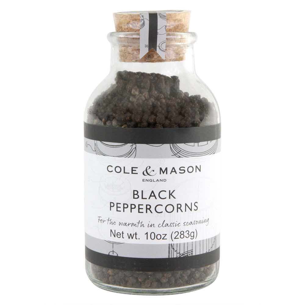 Cole & Mason Black Peppercorns | 10oz