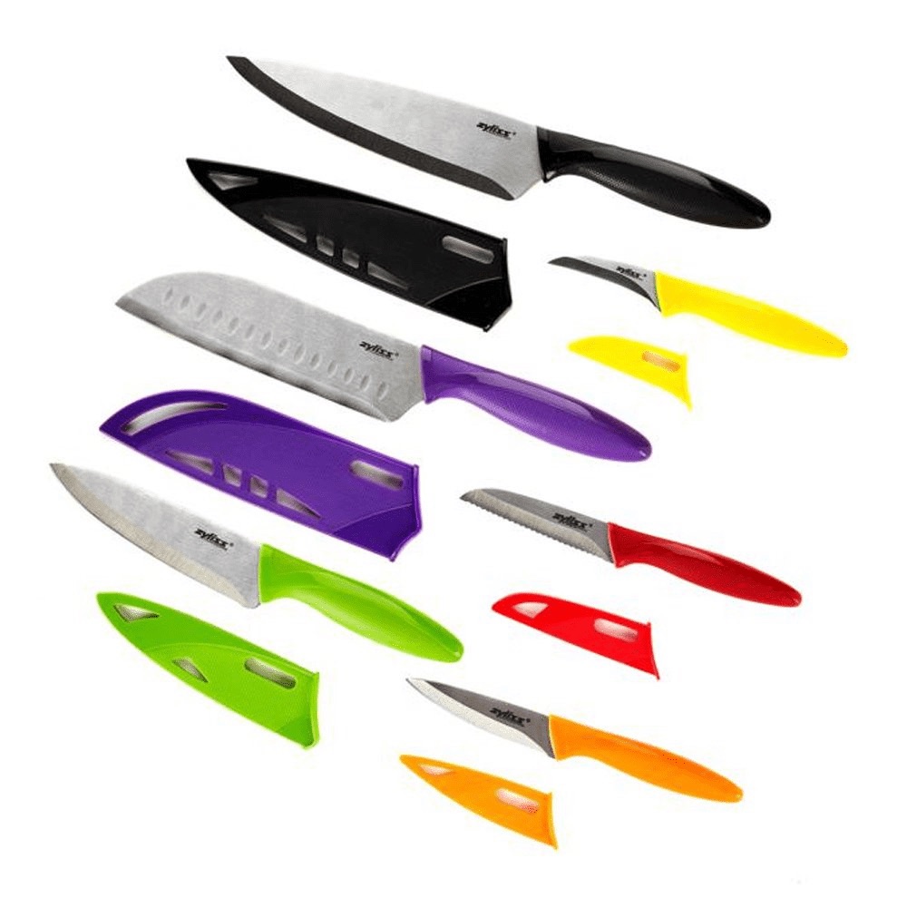 Zyliss 6pc Knife Set plus Sheaths