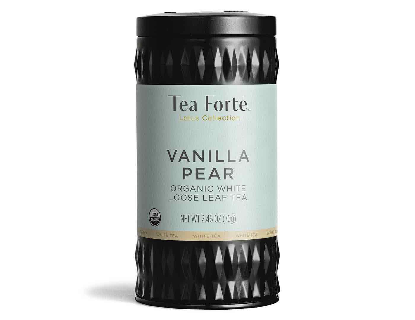 Tea Forte White Tea Canister | Vanilla Pear