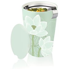 Tea Forte KATI Loose Tea Tumbler | Lotus