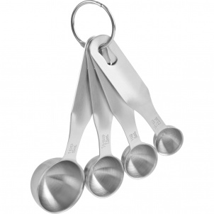 4pc Stainless Steel Measuring Spoons