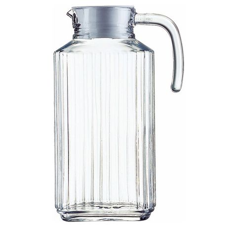 Linea Fridge Jug | Glass Pitcher | 1.87L