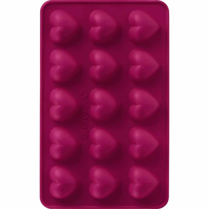 Silicone Heart Chocolate Molds | Set of 2
