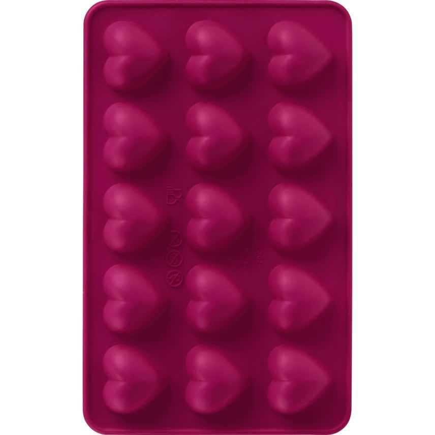 Silicone Heart Chocolate Molds | Set of 2
