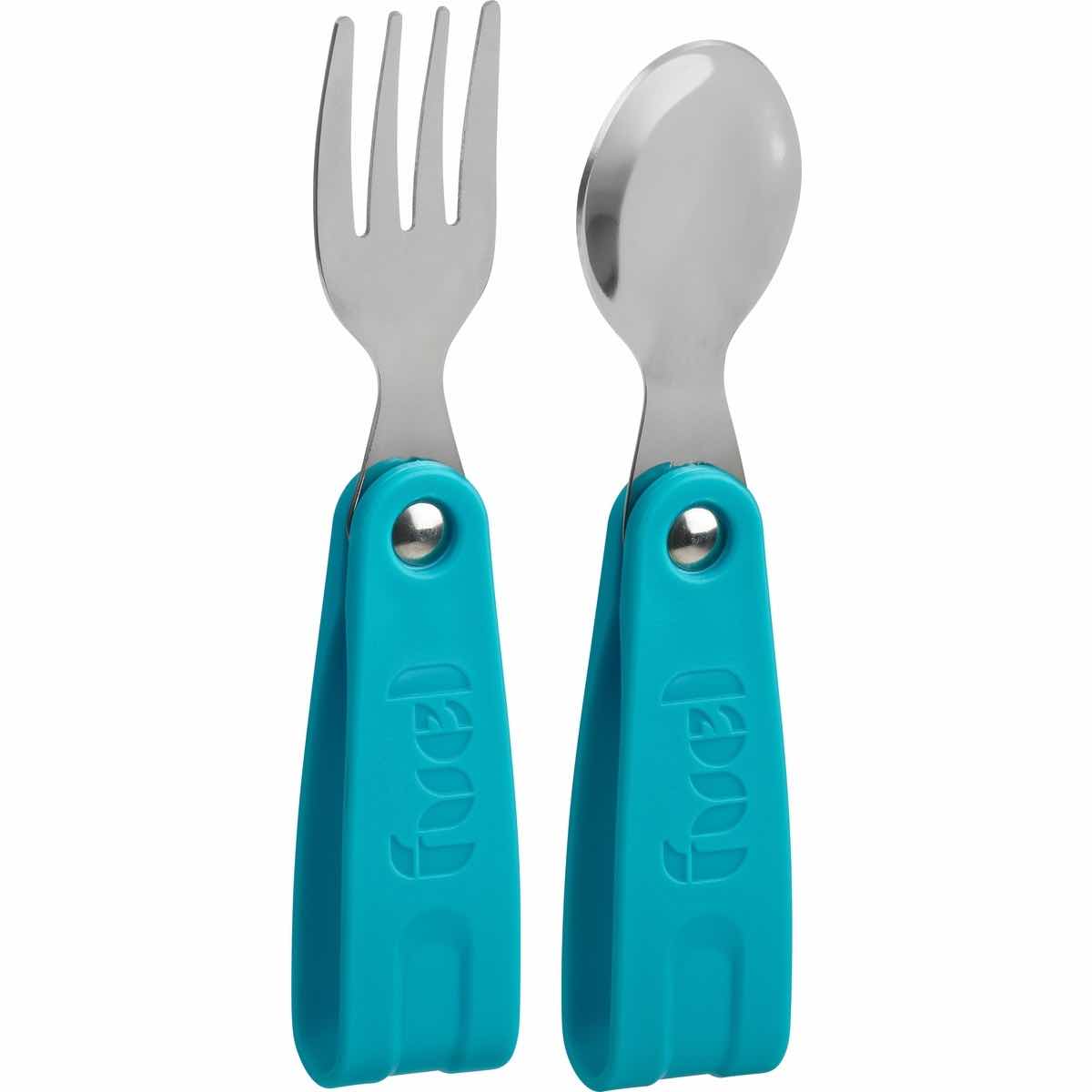 2pc Foldable Cutlery Set