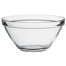 Pompei Glass Salad Serving Bowl | Mixing Bowl | 82oz