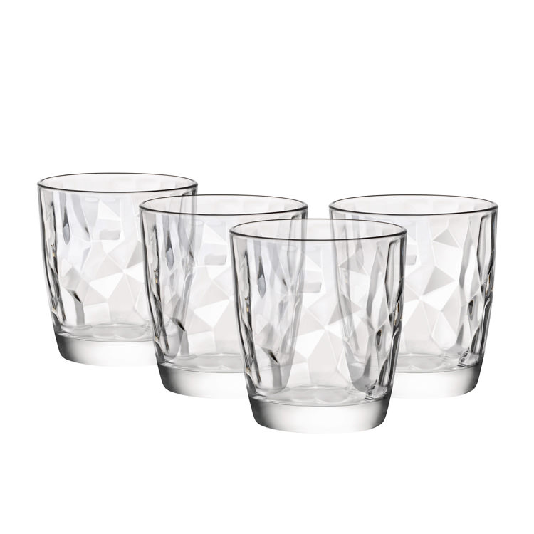 Diamond DOF Glasses 13oz | Set of 4