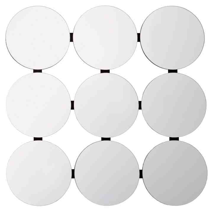 Multi Circle Wall Mirror