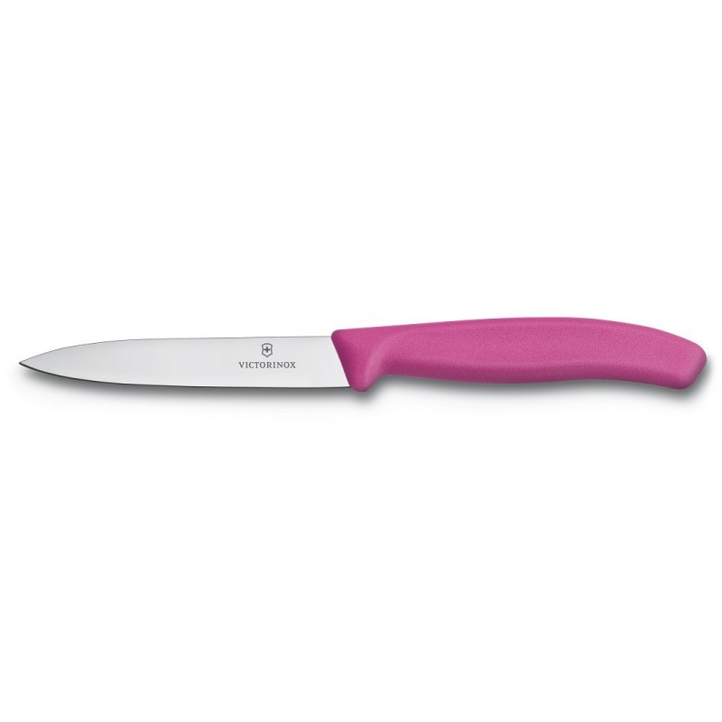 Victorinox 4" Straight Edge Paring Knife | Pink