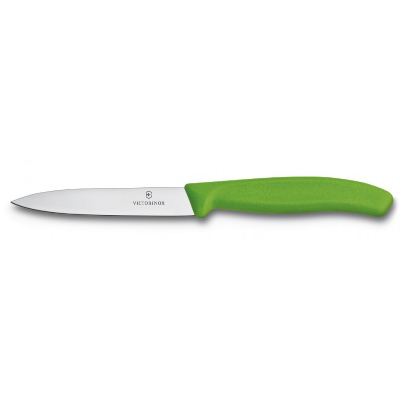 Victorinox 4" Straight Edge Paring Knife | Green