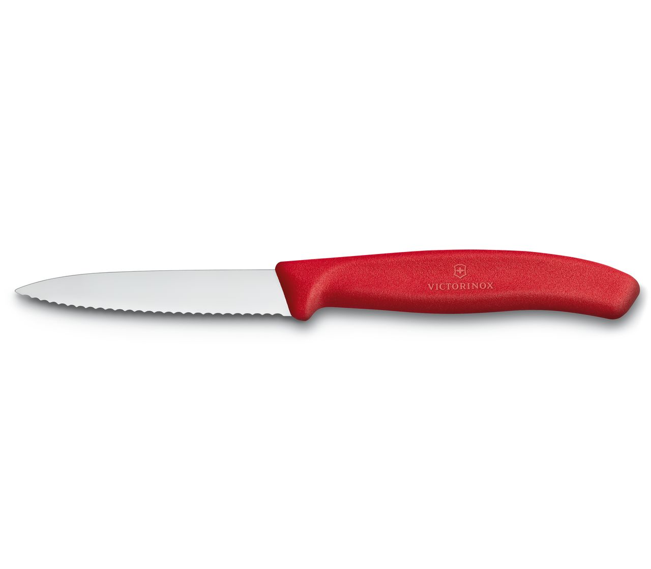 Victorinox 3.25\" Serrated Edge Paring Knife | Red
