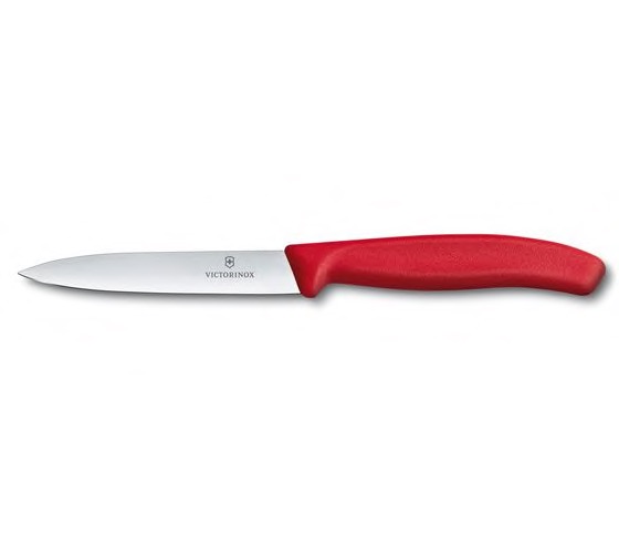 Victorinox 4" Straight Edge Paring Knife | Red