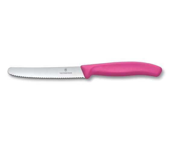 Victorinox 4" Serrated Utility Knife | Pink