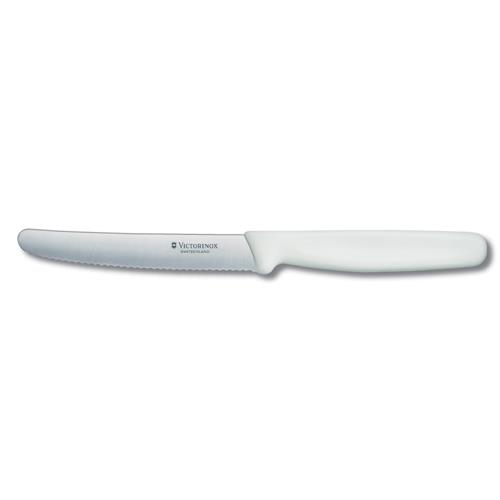 Victorinox 4\" Serrated Utility Knife | White