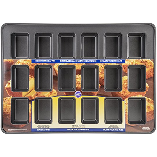 Wilton Mega Mini Loaf Pan | 18 Cavity