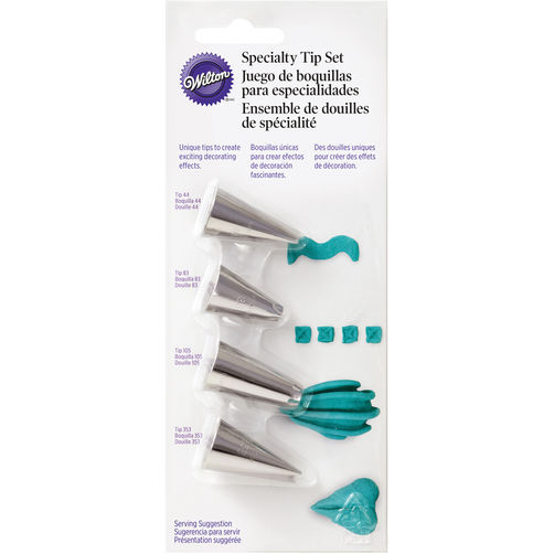 Wilton 4pc Specialty Icing Tip Set