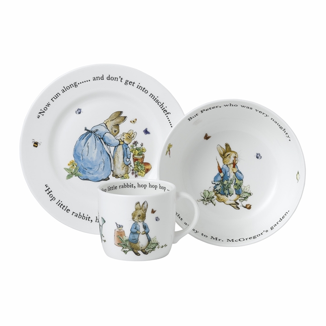 Wedgwood 3pc Peter Rabbit Set | Blue 2021