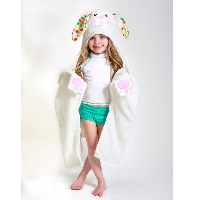 Kids Hooded Bath Towel | Bella Bunny