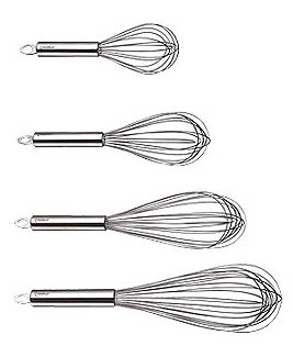 Cuisipro Stainless Steel Balloon Whisk, 12-Inch