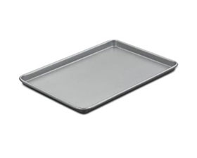 Doughmakers Grand Cookie Sheet Commercial Grade Aluminum Bake Pan 14 x  17.5, Silver