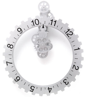 Big Hour Wheel Wall Clock
