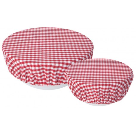 Reusable Bowl Covers | Set of 2 | Gingham