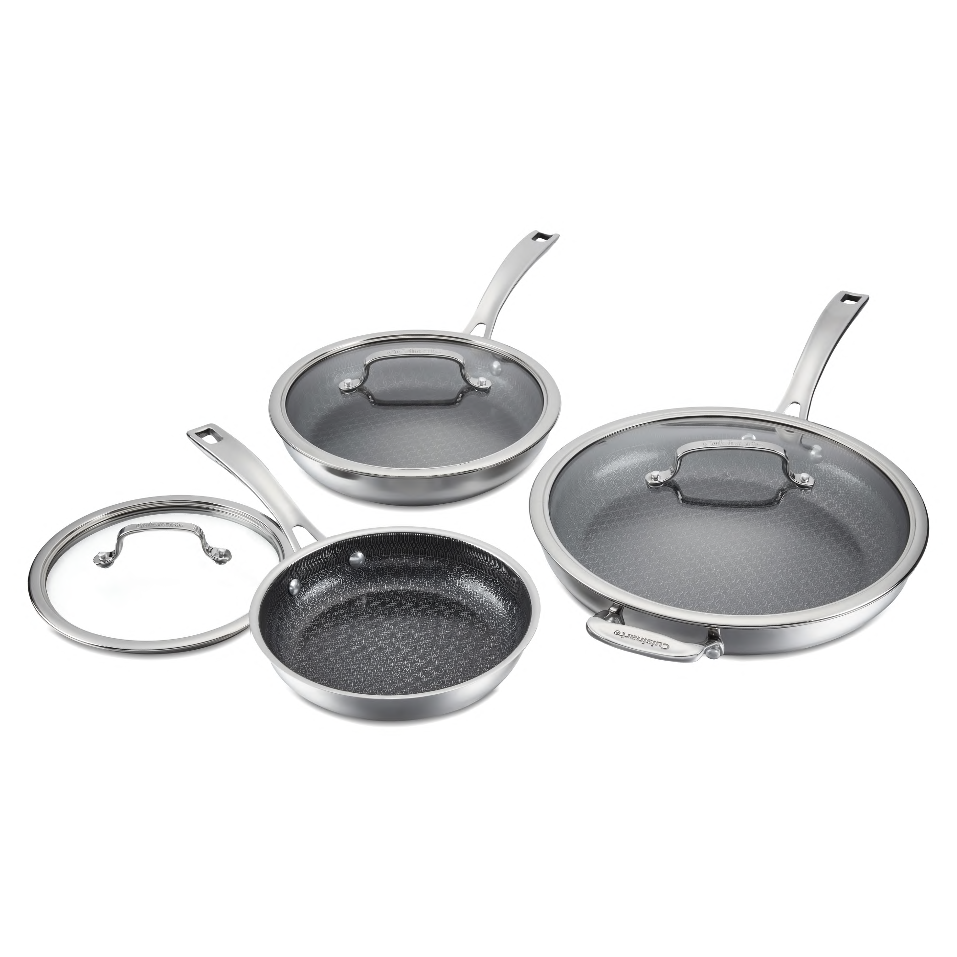 Cuisinart FusionPlus 6pc Skillet Set with Lids